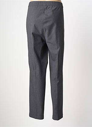 Pantalon droit taille élastique taille normale gris FRANK WALDER femme