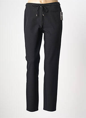 Pantalon slim taille élastique taille normale noir FRANK WALDER femme