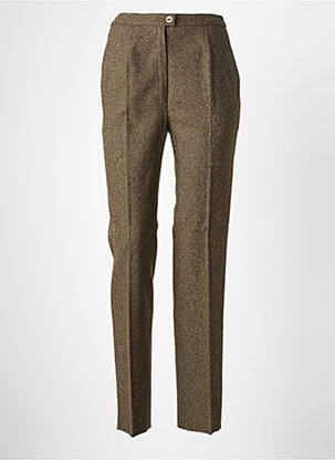 Pantalon slim vert KARTING femme