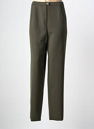 Pantalon slim vert KARTING femme