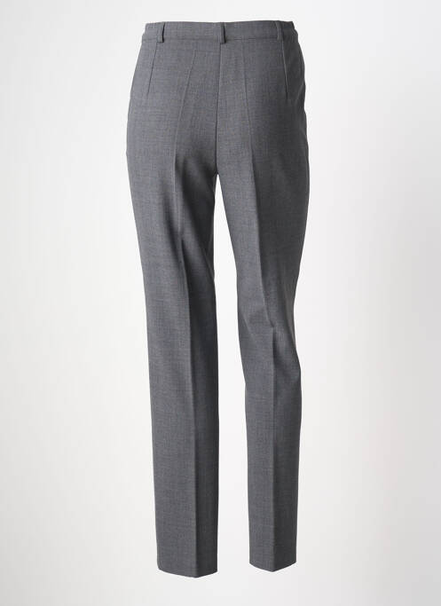 Pantalon slim poches taille haute gris FRANK WALDER femme