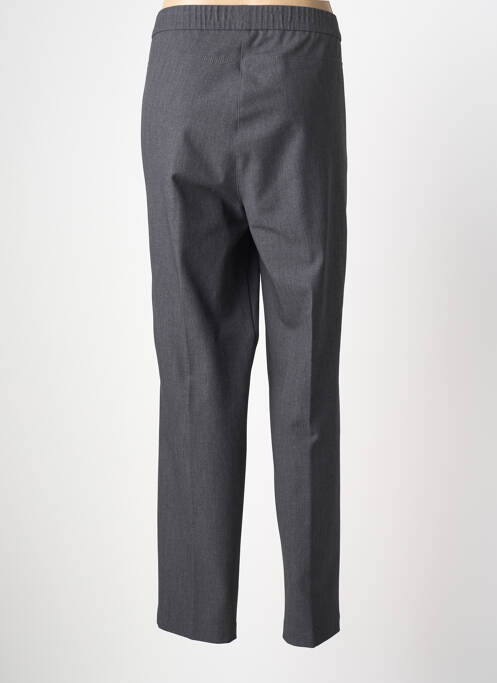 Pantalon droit taille élastique taille normale gris FRANK WALDER femme