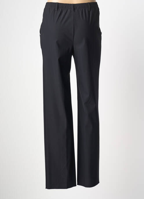 Pantalon slim taille élastique taille haute noir KARTING femme