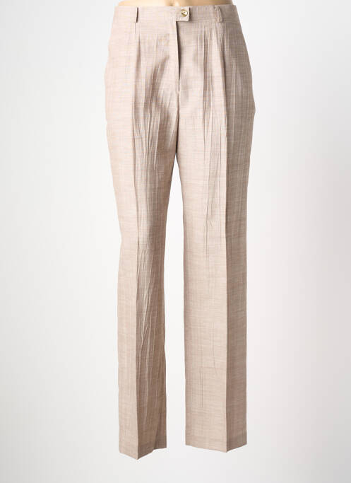 Pantalon droit beige NONET femme