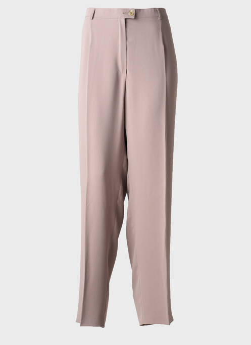 Pantalon droit beige NONET femme