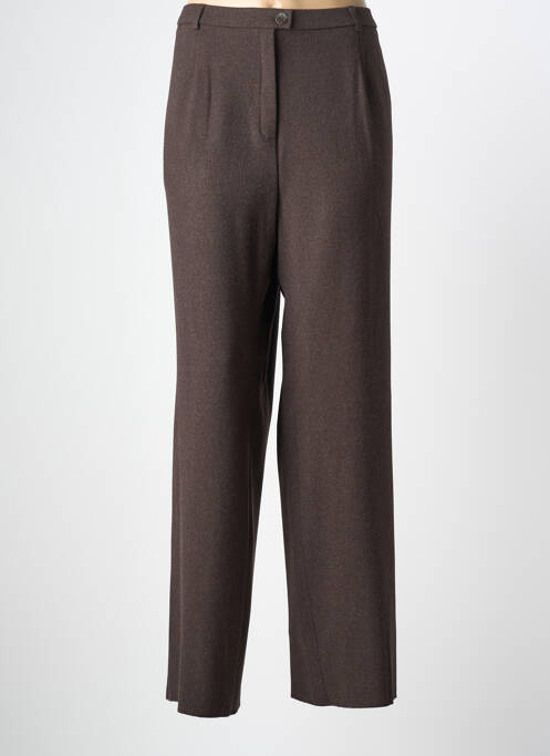 Pantalon droit marron KARTING femme