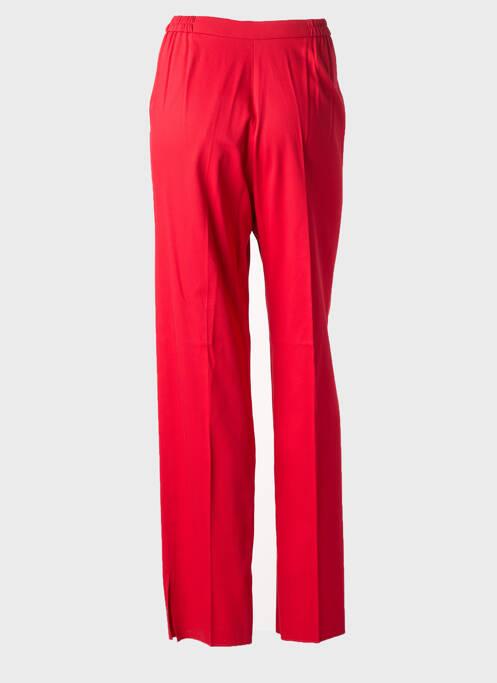 Pantalon droit rouge KARTING femme