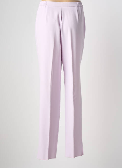 Pantalon droit violet KARTING femme