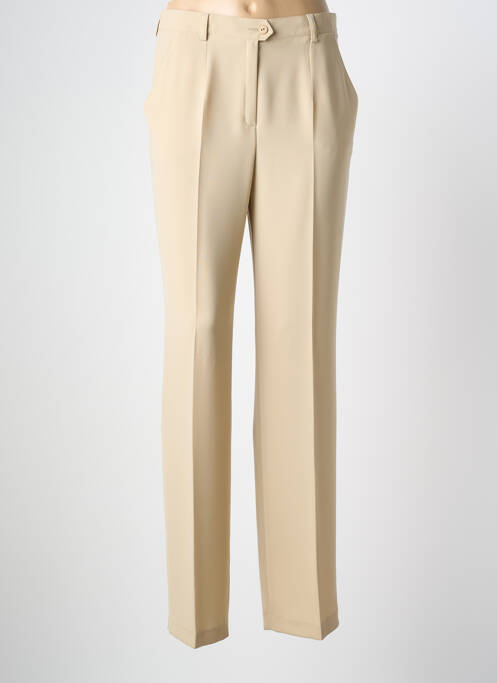 Pantalon slim beige LUCIA femme