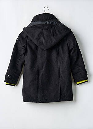 Manteau long poches a capuche noir MEXX garçon