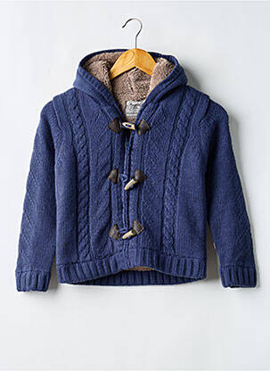 Veste casual finition intérieure fourrure synthétique bleu MAYORAL garçon