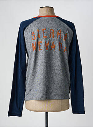 T-shirt manches longues manches longues bleu J&JOY garçon