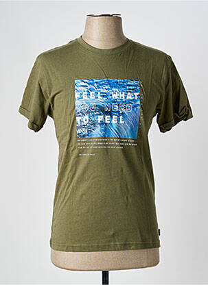 T-shirt stretch manches courtes vert TIFFOSI garçon