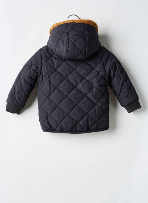 Doudoune manches longues a capuche noir NOPPIES garcon