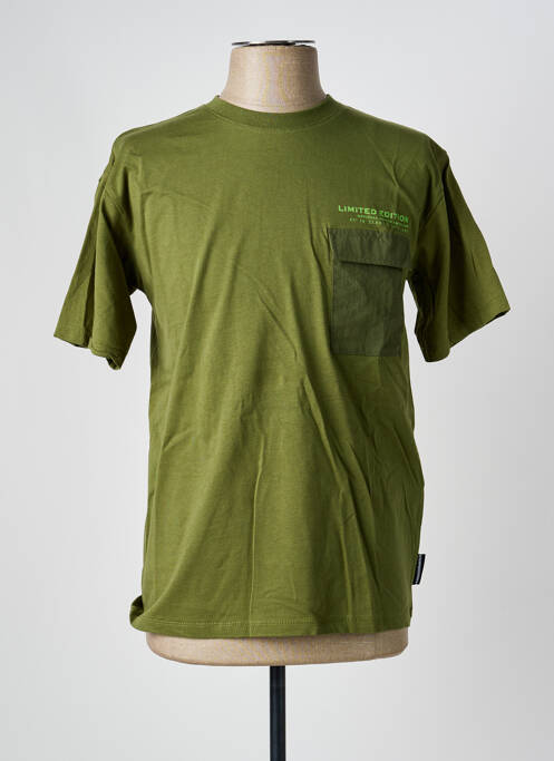 T-shirt vert LE TEMPS DES CERISES garçon