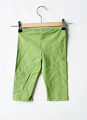 Legging sérigraphie taille élastique vert BOBOLI fille