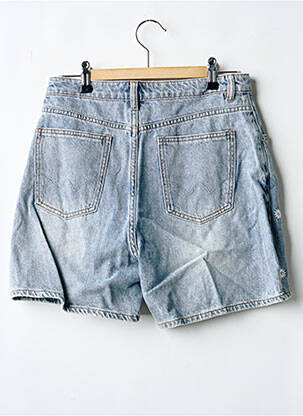 Short tissage denim bleu LE TEMPS DES CERISES fille