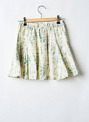 Jupe mi-longue taille normale vert LE TEMPS DES CERISES fille
