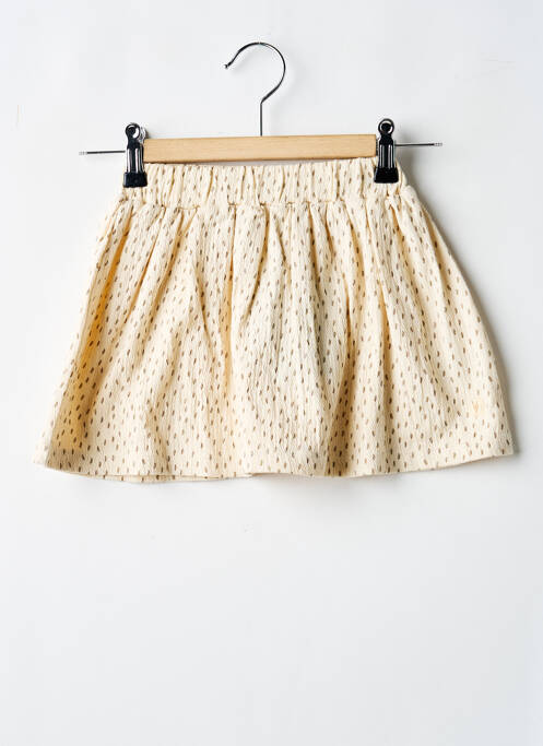 Jupe mi-longue beige LEVV LABEL fille