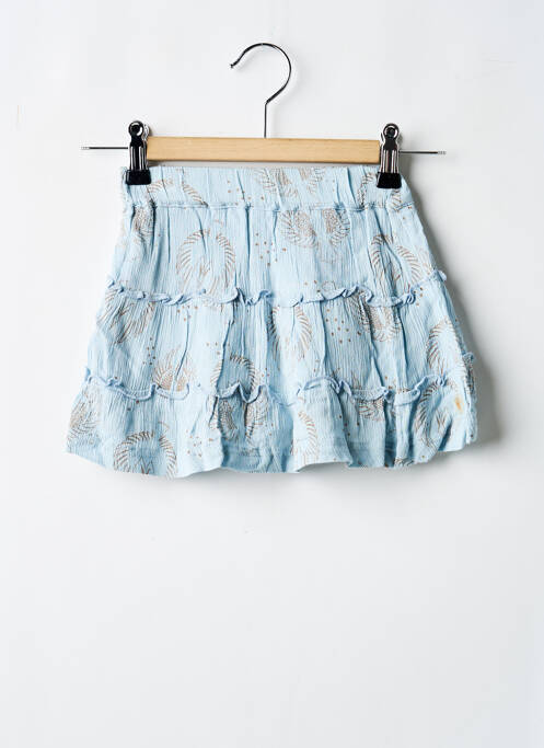 Jupe mi-longue bleu LEVV LABEL fille