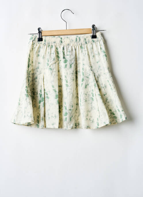 Jupe mi-longue vert LE TEMPS DES CERISES fille