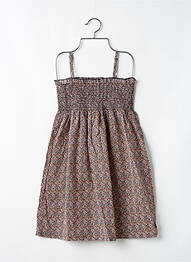 Robe mi-longue fines bretelles fines bretelles noir BOBOLI fille