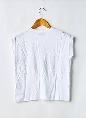 T-shirt manches courtes manches courtes blanc LE TEMPS DES CERISES fille