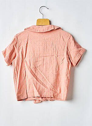 Chemisier manches courtes manches courtes rose NOPPIES fille