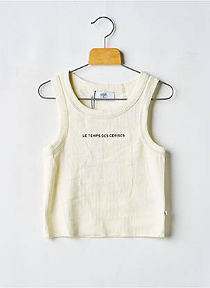 Top beige LE TEMPS DES CERISES fille