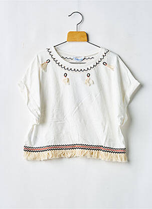 Top blanc MAYORAL fille