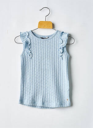 Top bleu LEVV LABEL fille