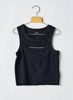 Top noir LE TEMPS DES CERISES fille