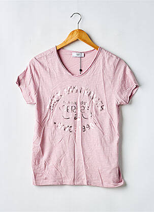 T-shirt violet LE TEMPS DES CERISES fille