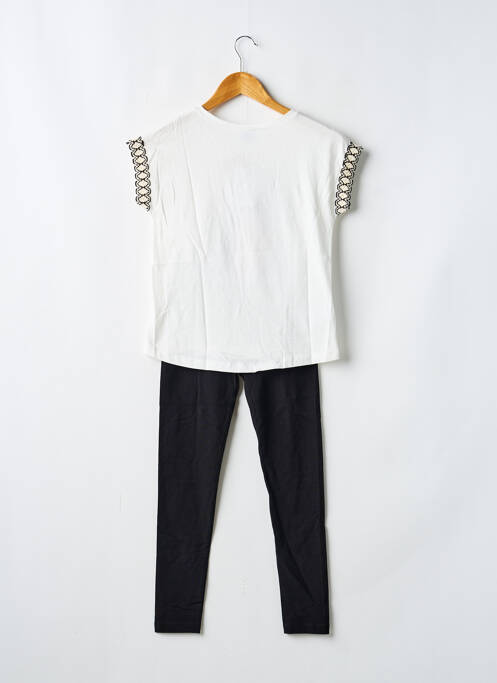 Ensemble pantalon blanc MAYORAL fille