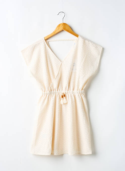 Robe mi-longue beige BOBOLI fille