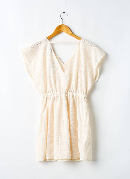 Robe mi-longue beige BOBOLI fille