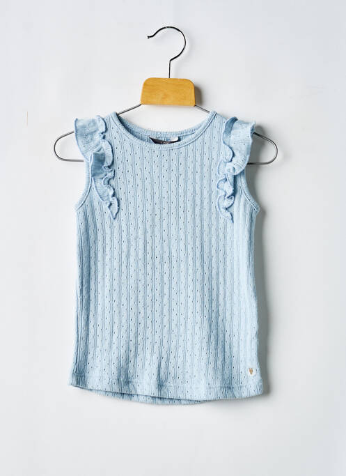Top bleu LEVV LABEL fille