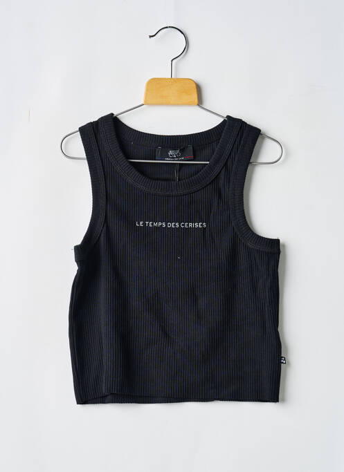 Top noir LE TEMPS DES CERISES fille