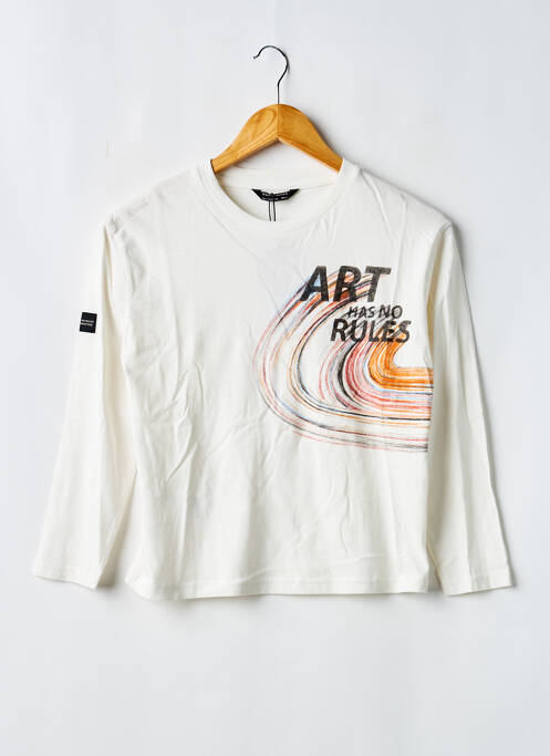 T-shirt blanc NUKUTAVAKE fille