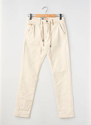 Pantalon chino stretch taille normale beige KAPORAL homme
