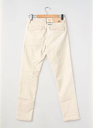 Pantalon chino stretch taille normale beige KAPORAL homme