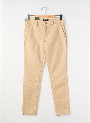 Pantalon chino stretch taille normale beige ONLY & SONS homme