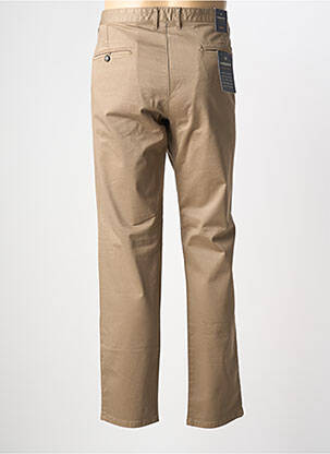 Pantalon chino stretch taille normale marron RED POINT homme