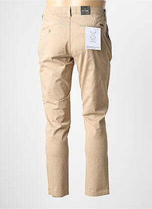 Pantalon chino stretch taille normale beige ONLY & SONS homme