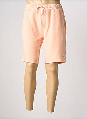 Bermuda taille élastique taille normale orange KAPORAL homme