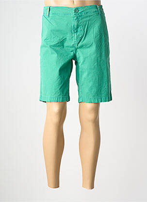 Bermuda stretch taille normale vert KAPORAL homme