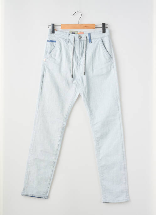 Pantalon chino stretch taille normale bleu KAPORAL homme