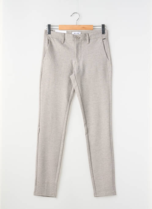 Pantalon chino gris ONLY & SONS homme