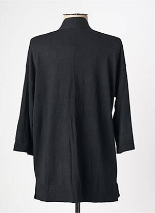 Gilet manches longues manches 3/4 noir GRACE & MILA femme