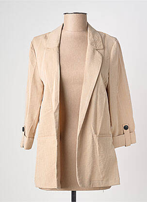 Blazer poches beige ONLY femme